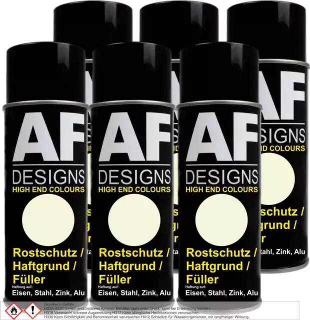 Rostschutz Grundierung Füller Beige 6X Alu Zink Stahl Haftung Haftgrund Autolack