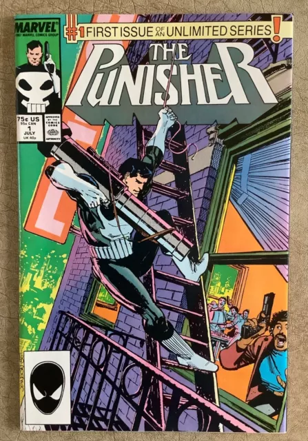 THE PUNISHER  (1987).  1-44+. NM Run.  Glossy Covers, Sharp Corners.  CGC Ready.