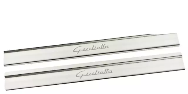 Alfa Romeo Giulietta stainless Steel door sills kick plate