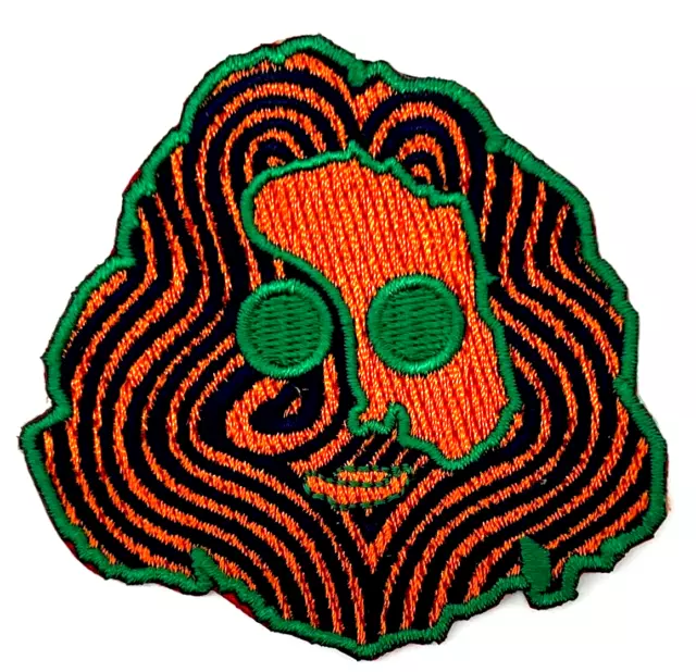 Grateful Dead Jerry Garcia Embroidered Rock Iron On Patch