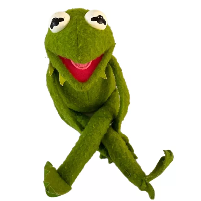 Vintage Plush Kermit the Frog #850 Jim Henson Muppet Doll Fisher Price Toy 1976