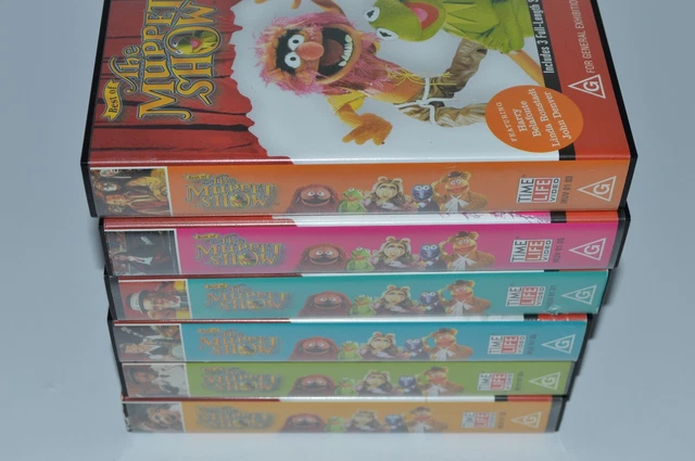 BEST OF THE Muppet Show VHS Bulk Lot x6 Elton John Steve Martin Aus ...
