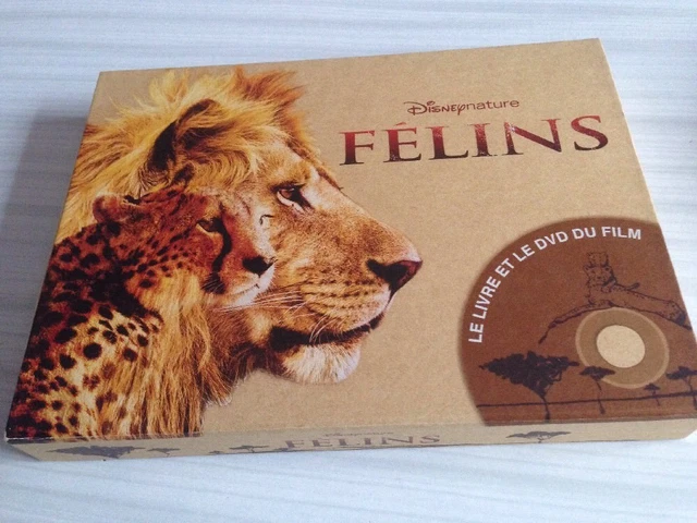 Disney Disneynature Félins Le Livre Et Le Dvd Du Film Tbe