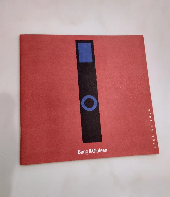 Bang and Olufsen Beolink 5000 User Guide Manual