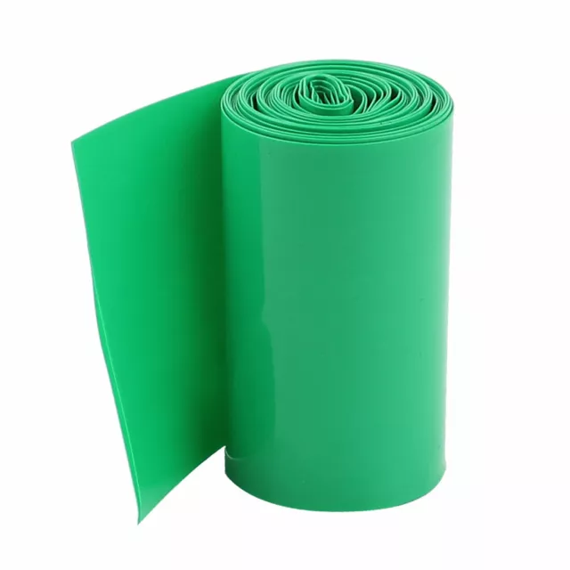 PVC Thermorétractable Tube Enveloppe Gaine 2M Long 50mm Pour 2 x 18650 Batterie