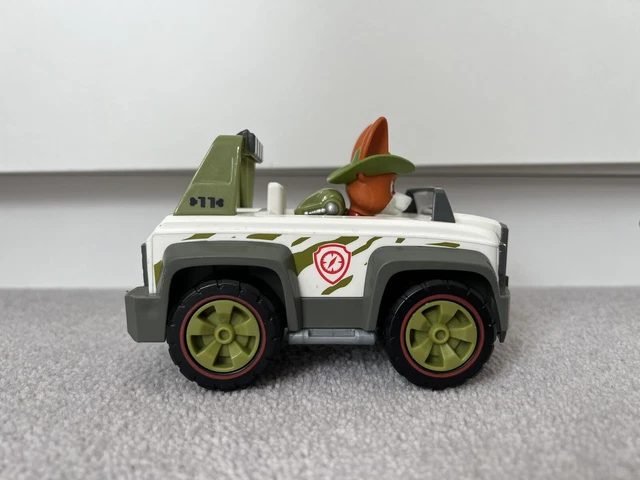 Paw Patrol, Tracker Jungle Cruiser Vehicle with Collectible Figure main image 0