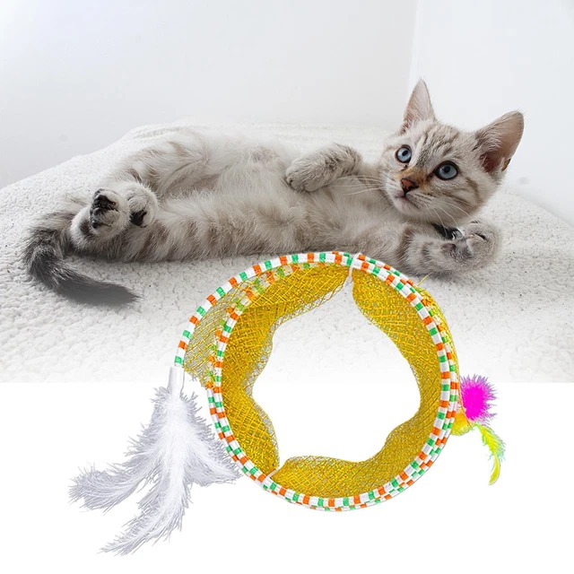 Túnel para gatos Indoor Cats Cat Spring Tunnels túnel abierto juguete para gatos