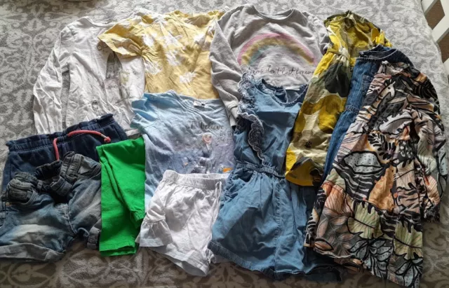 Bundle Of Girls Spring Summer Clothes Age 5-6 Inc Next Matalan +