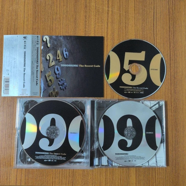 TVXQ - THE Secret Code [RZCD-46190] w/OBI CD Japan Import K-Pop