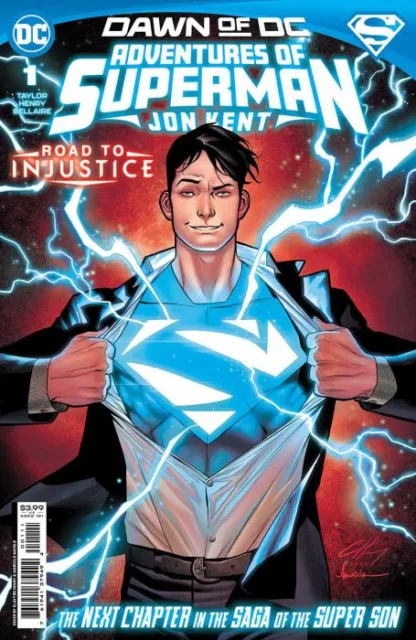 Adventures of Superman Jon Kent #1 Clayton Henry Cover DC Comics 2023
