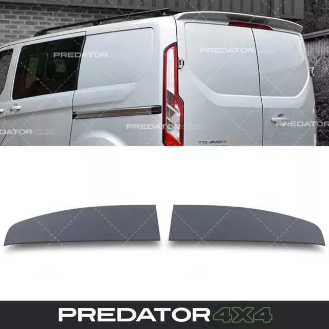 Twin Barn Door Style Rear Wing Lip Spoiler For Ford Transit Custom Tourneo 2015+