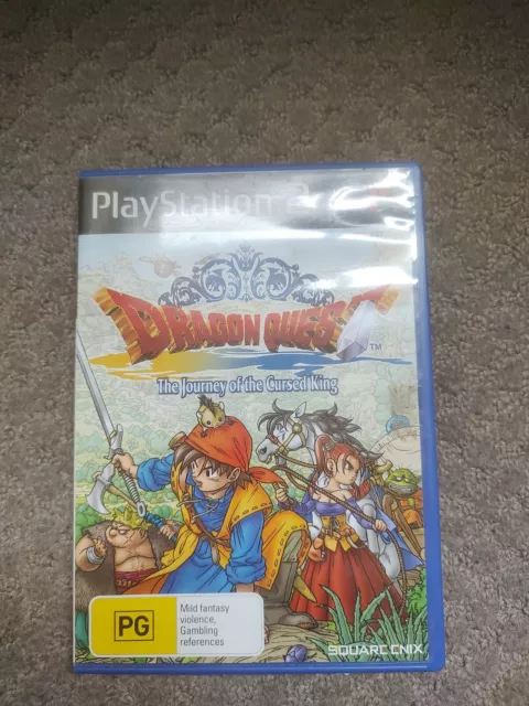 Dragon Quest VIII 8 Journey of the Cursed King (PS2) CIB PAL