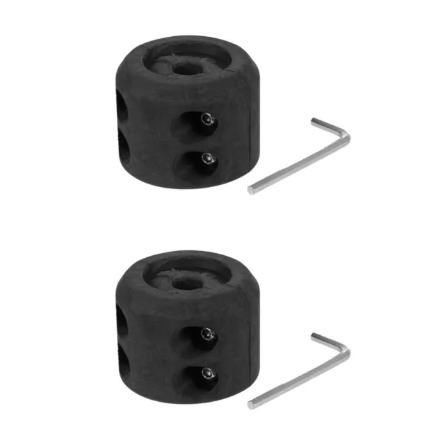 2 Pcs Cable Protector Universal ATV Winch Hook Stop Stoppers