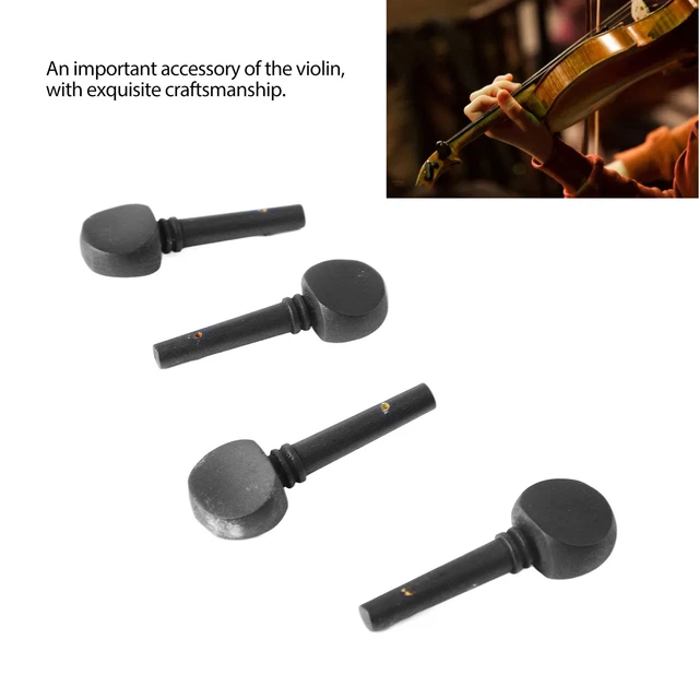 (M00591) Violino tuning peg fine lavorazione violino peg 4 pz portatile