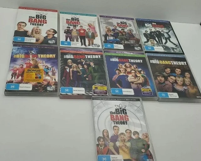 THE BIG BANG Theory DVD TV Series Seasons 1 - 9 Complete Region 4 Aus ...