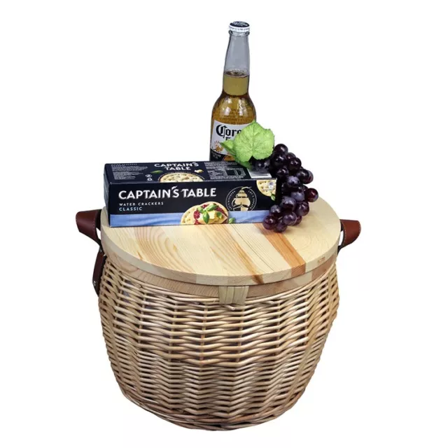 Portofino Trekk Wicker Cooler Basket - Brand NEW, No box