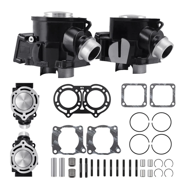 Cylinder Piston Gasket Top End Kit Fit For Yamaha Banshee 350 YFZ350 1987-2006