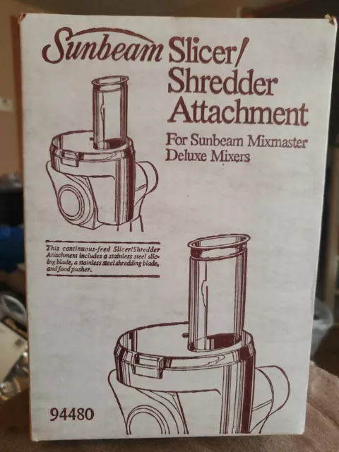 Sunbeam Slicer Shredder 94480 94-480 Mixmaster Part - Upper Housing – Olde  Kitchen & Home