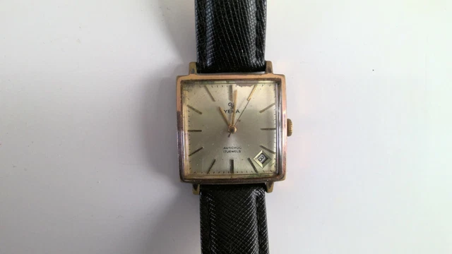 Montre Bracelet Yema Vintage - Mécanique à Remontage Manuel, Fonctionne, Occasion