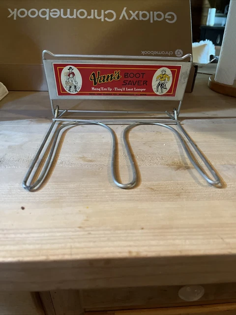 Vintage Van’s Boot Saver Boot Rack