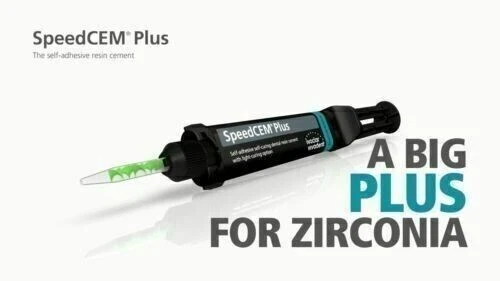 Ivoclar Speedcem Plus self-adhesive, self-curing Resin Cement 9gm TR.