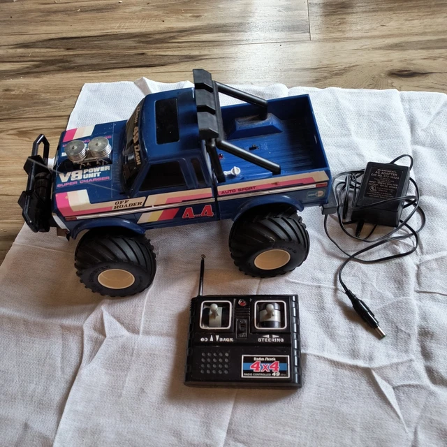 RADIO SHACK Truck 4x4 Ford Vintage 80s Toy , remote control, Adaptor/charger $32.24 - PicClick CA