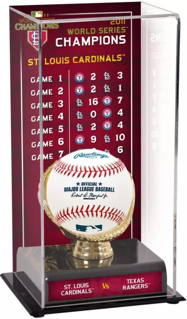 St. Louis Cardinals 2011 World Series Champs Case & Series Listing Image