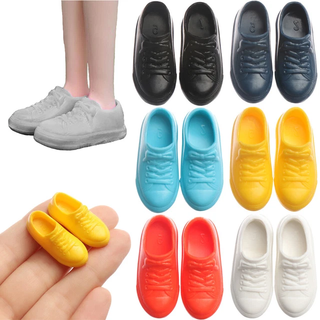 1:6 Scale Miniature Shoes Toy Wears Boots Doll Sneakers Dollhouse Accessories