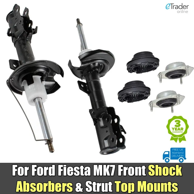 FOR FORD FIESTA Mk7 20082018 Front Shock Absorbers Inc Strut Top