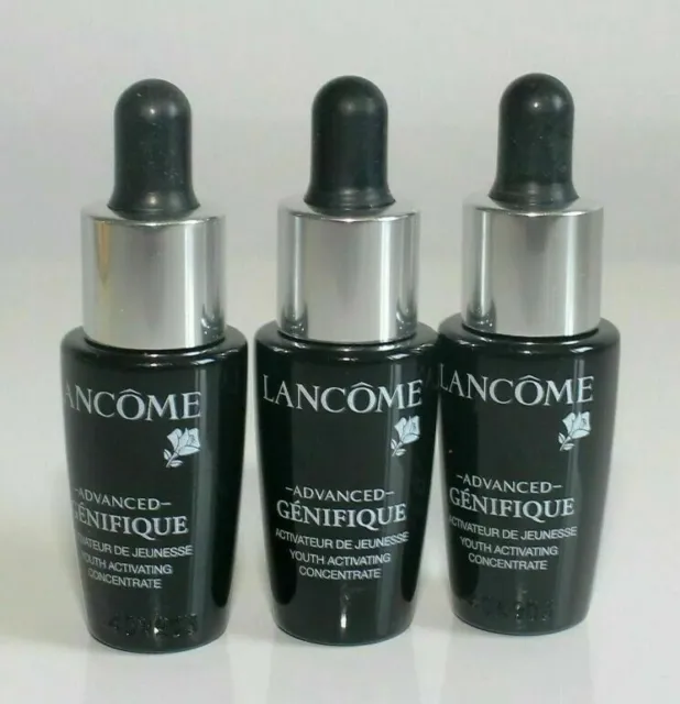 Lancome Advanced Genifique Youth Activating Concentrate Serum 7ml x 3 Brand New
