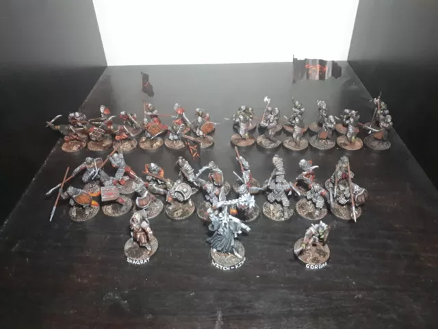 Warhammer Lord Of The Rings Mordor Army Pro Painted