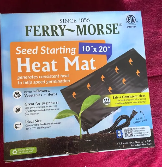 Ferry Morse Seed Starting Heat Mat 10"x20"