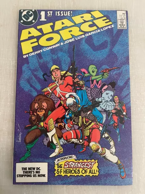 Atari Force 1 Copper Age Dc Comics Based On The Video Game 1984