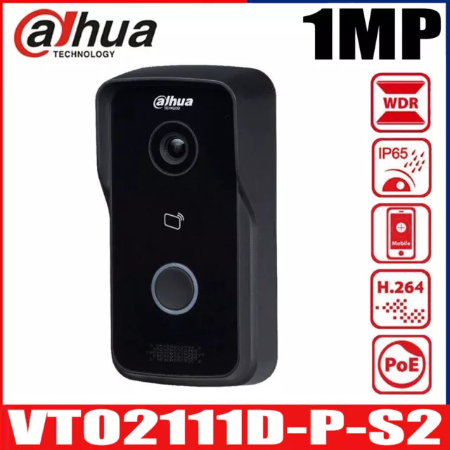 Dahua VTO2111D-P-S2 Video-Sprechanlage Türklingel Outdoor IP Villa Türstation