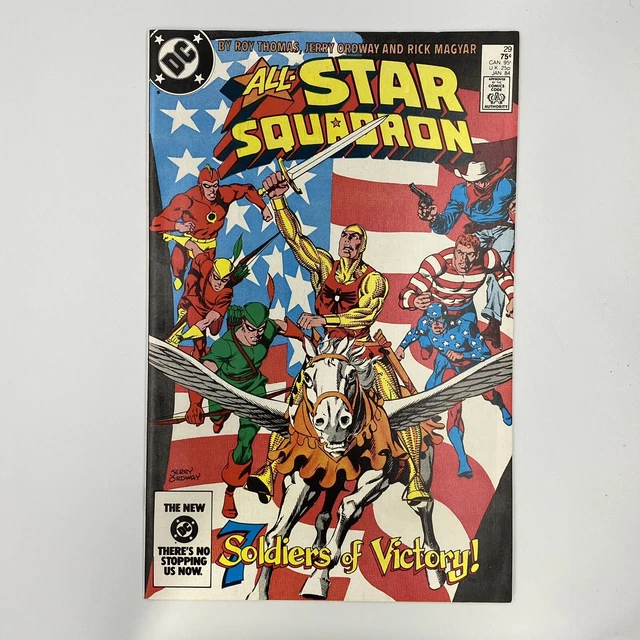 All Star Squadron #29 (1983) 7 Soldiers of Victory DC Comics WE COMBINE SHIPPING