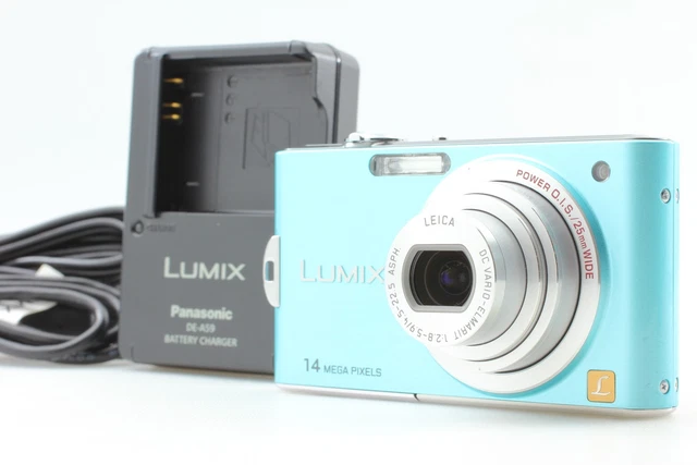 Panasonic Lumix DMC-FX66ライトブルー 中古】Panasonic パナソニック LUMIX DMC-FX66 ブルー