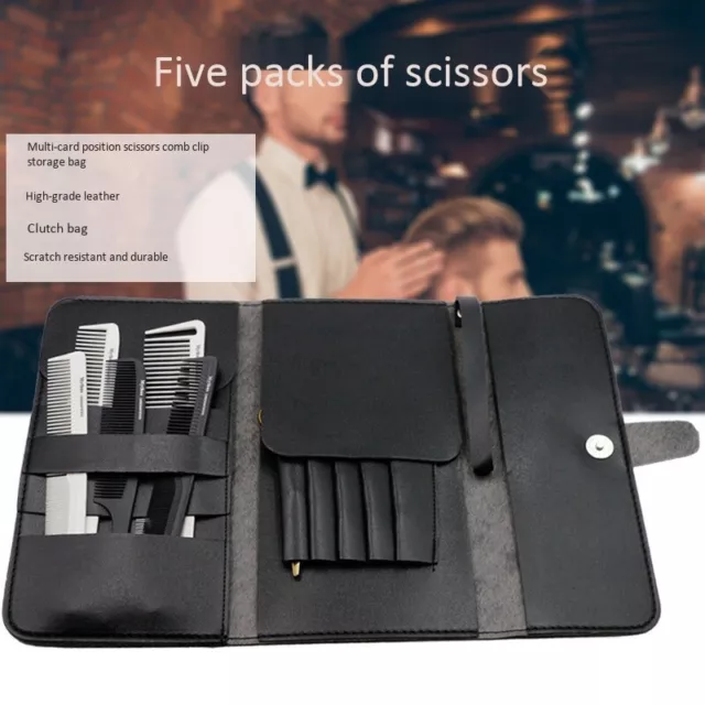 Professional Hair Scissor Bag Scissors Waist Pack Pet Hairdressing Tool9210