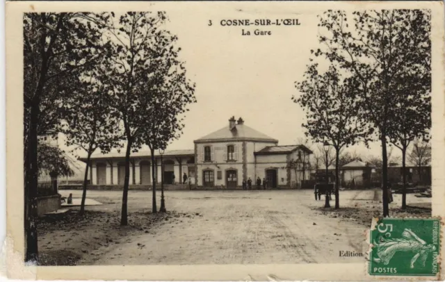 CPA COSNE-sur-l'OEIL La Gare (1221129)