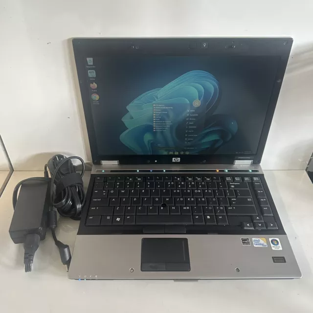 HP EliteBook 6930p 14" Laptop Core 2 Duo 3GB RAM 160GB HDD Windows 11