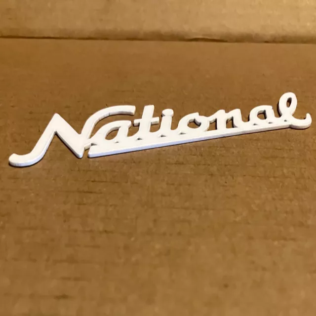 repro headstock logo - 1950s National Valco laser-cut 1mm 3