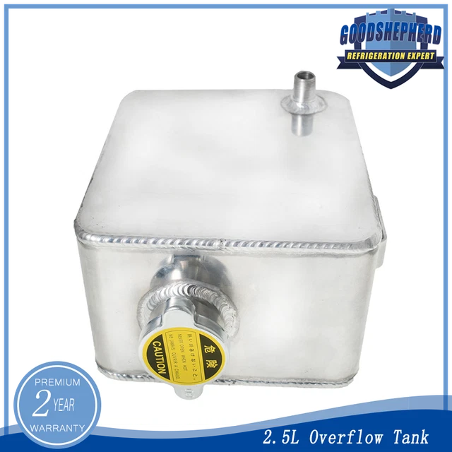 UNIVERSAL 2.5L WATER Coolant Radiator Overflow Expansion Recovery Tank