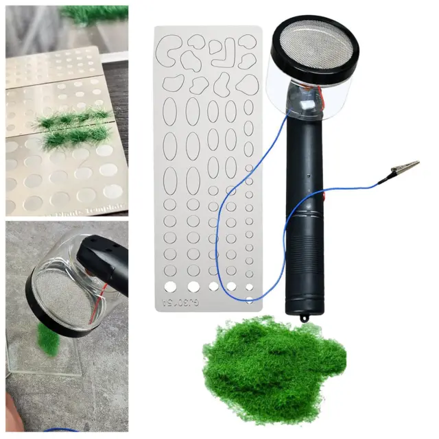 Applicateur herbe statique- Électrostatique Portable
