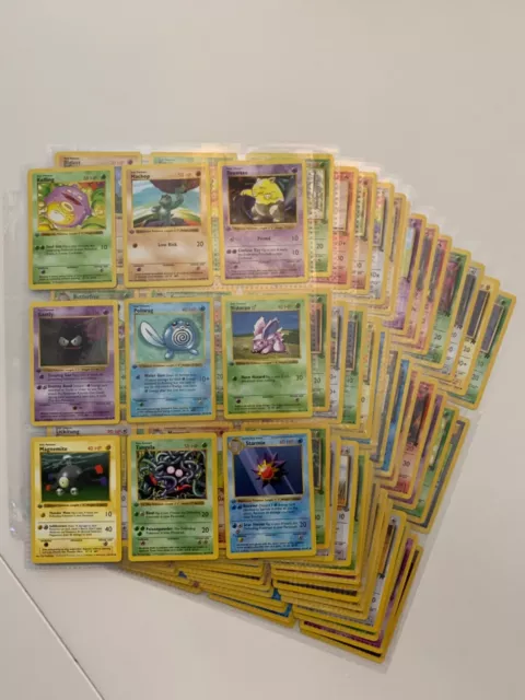 🔥Pokémon OVER 120 1st Edition SHADOWLESS LOT WotC MINT-Near Mint Charizard 🔥