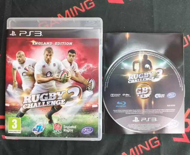 Rugby Challenge 3 PS3 PlayStation 3 Sports Video Game