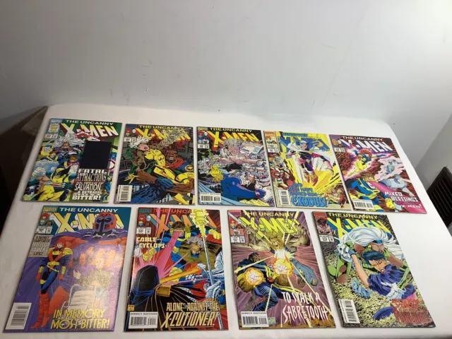 The Uncanny X-Men #304,305,306,307,308,309,310,311,312Marvel Comics 1993/94