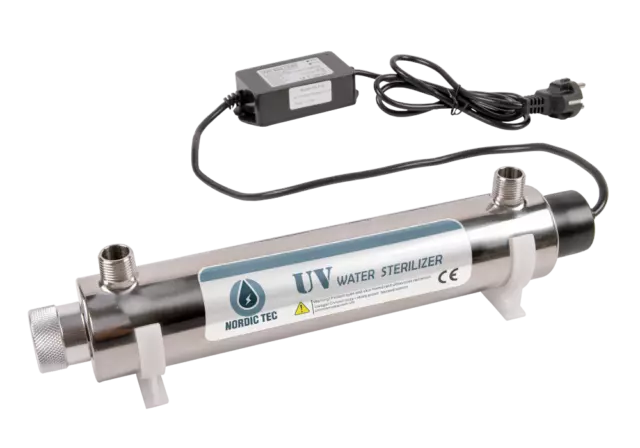 Stérilisateur UV 25w ampoule Philips 1,8 m3 /h