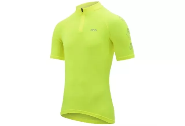 dhb Taschenlampe kurzärmeliges Damen-Jersey Größe 12