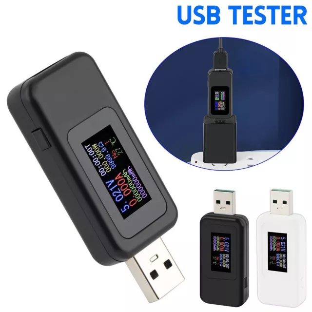 Tensionmètre testeur USB pour surveillance en temps réel avec détection de ca