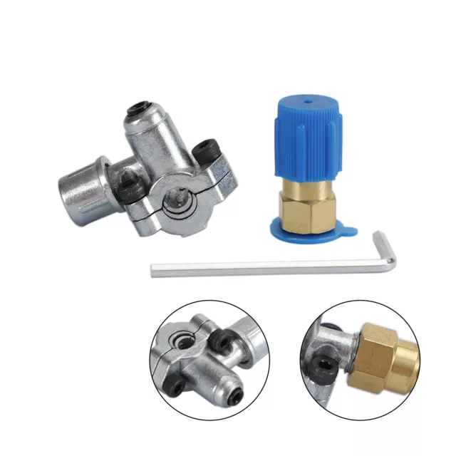 Valve A/C Retrofit Valve Clé BPV31 Bullet Poussière Robinet Kits R12 R22/R134A A