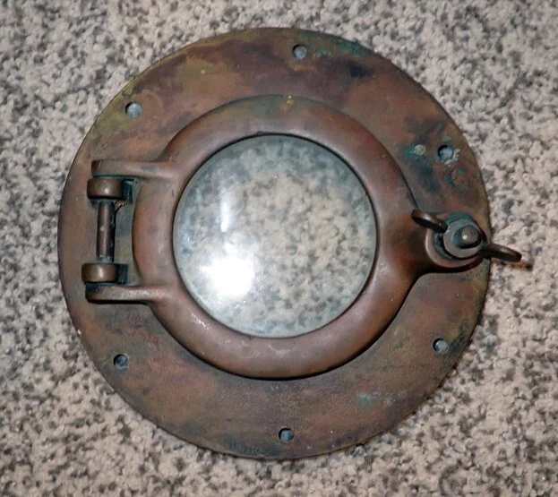 Vintage Brass Porthole From 1929 Nevins Sloop